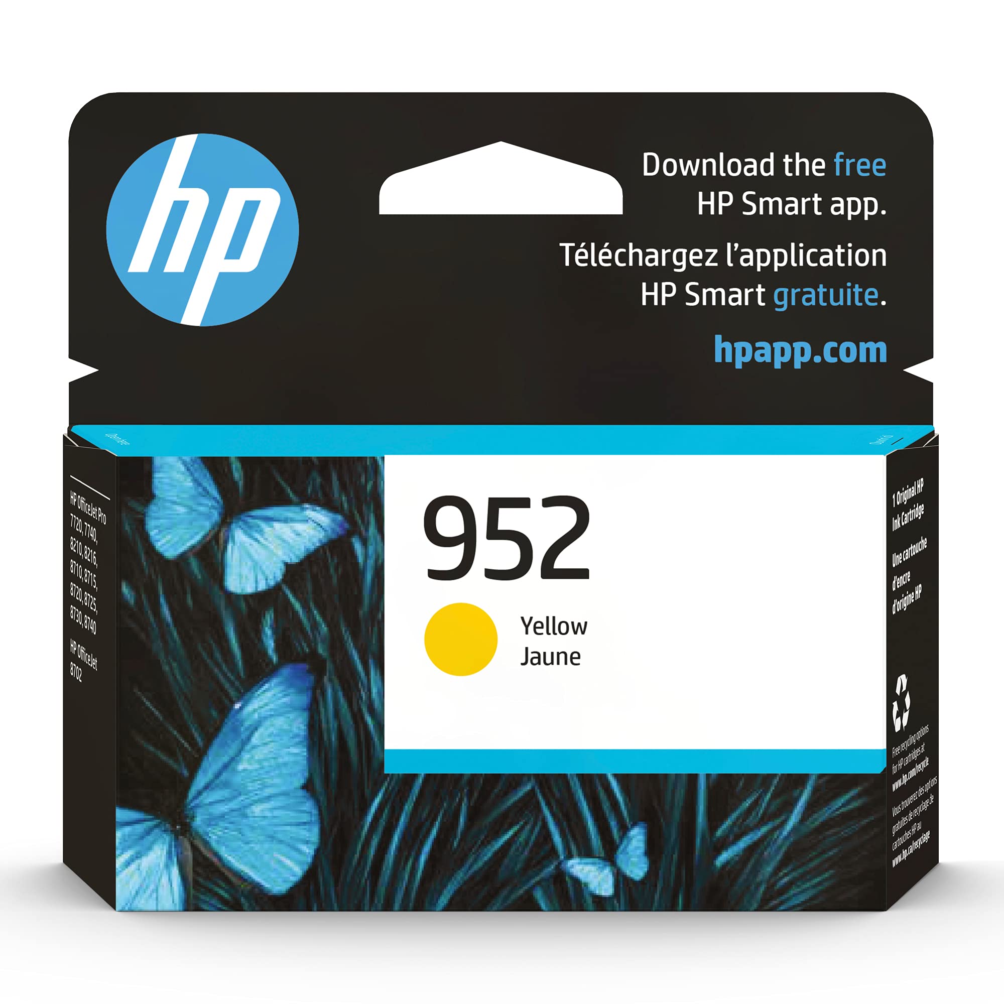 cartucho hp 952 yellow
